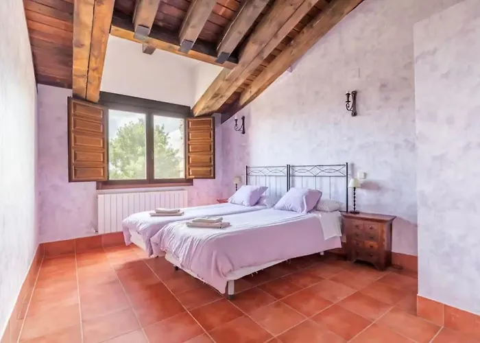Chalet Enorme Con Bbq & Horno Lena Ideal Familias Consuegra de Murera